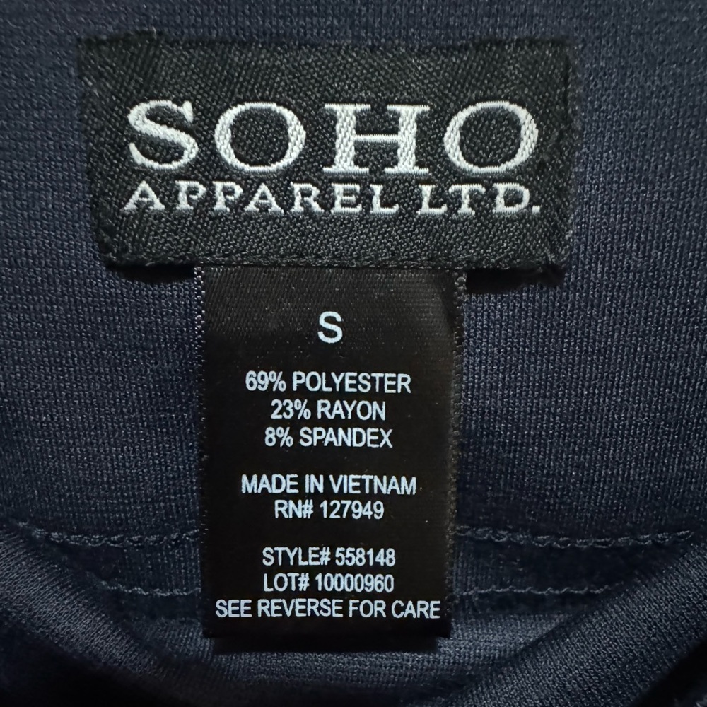 SOHO APPAREL PONTE LEGGINGS - Picture 4 of 6